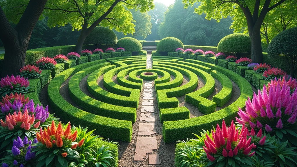 faszinierendsten gartenlabyrinthe