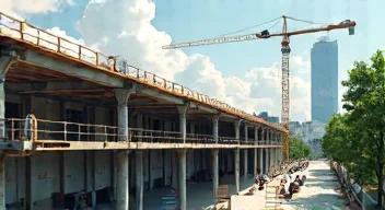 Architektur im Wandel: Die Erweiterung der Heinrich-Eschenburg-Schule (1/10)