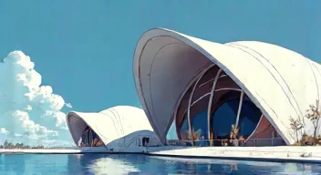 Ich erinnere an die Hyparschale in Magdeburg (1/10)