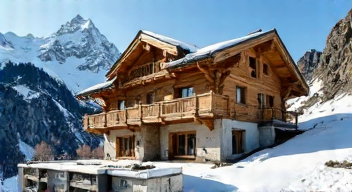 Ich erinnere an die Transformation eines Chalets (1/10)