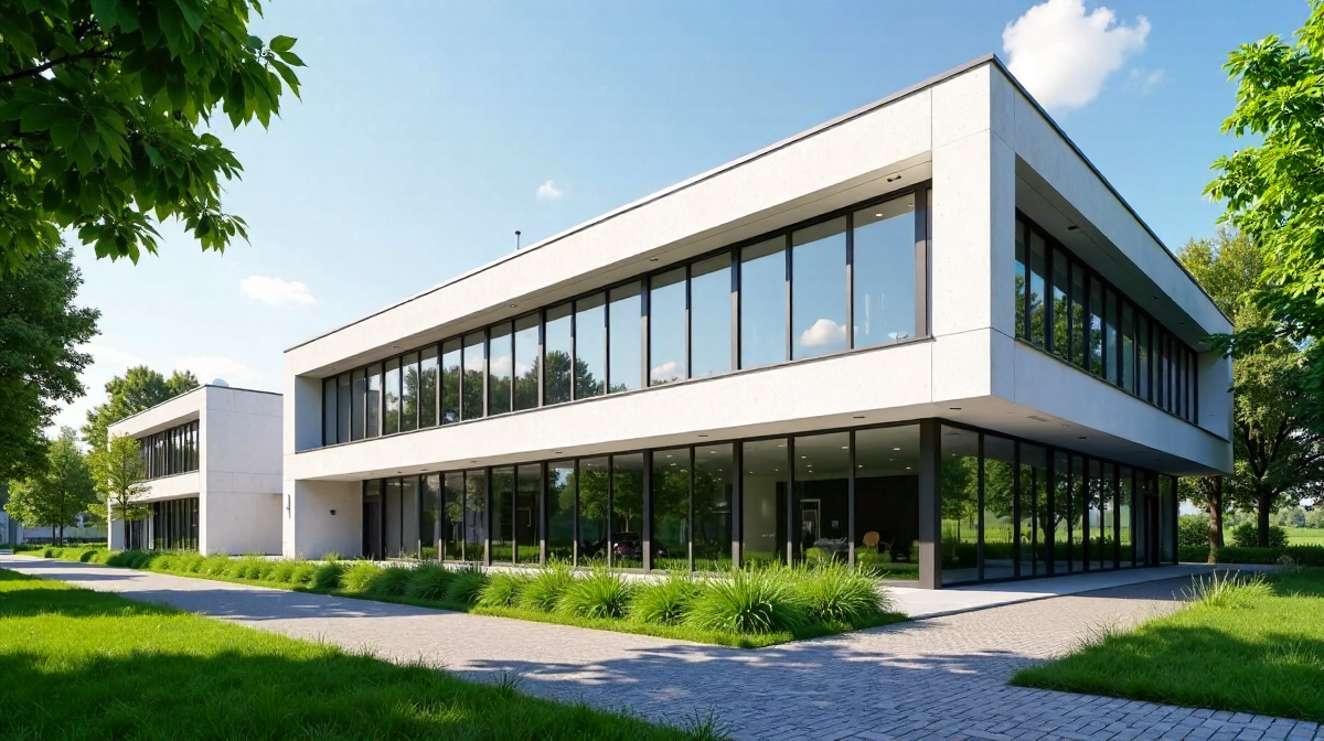 Architektonische Raffinesse: Modernität, Nachhaltigkeit, Historie vereint