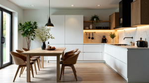 Die Kunst der Küchengestaltung: Essbereiche, Möbel und Raumoptimierung